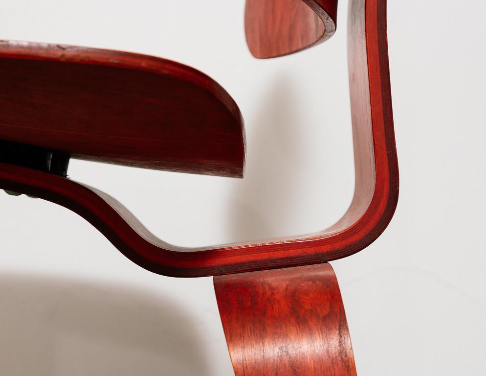 Eames DCW for Herman Miller in Red Aniline 2
