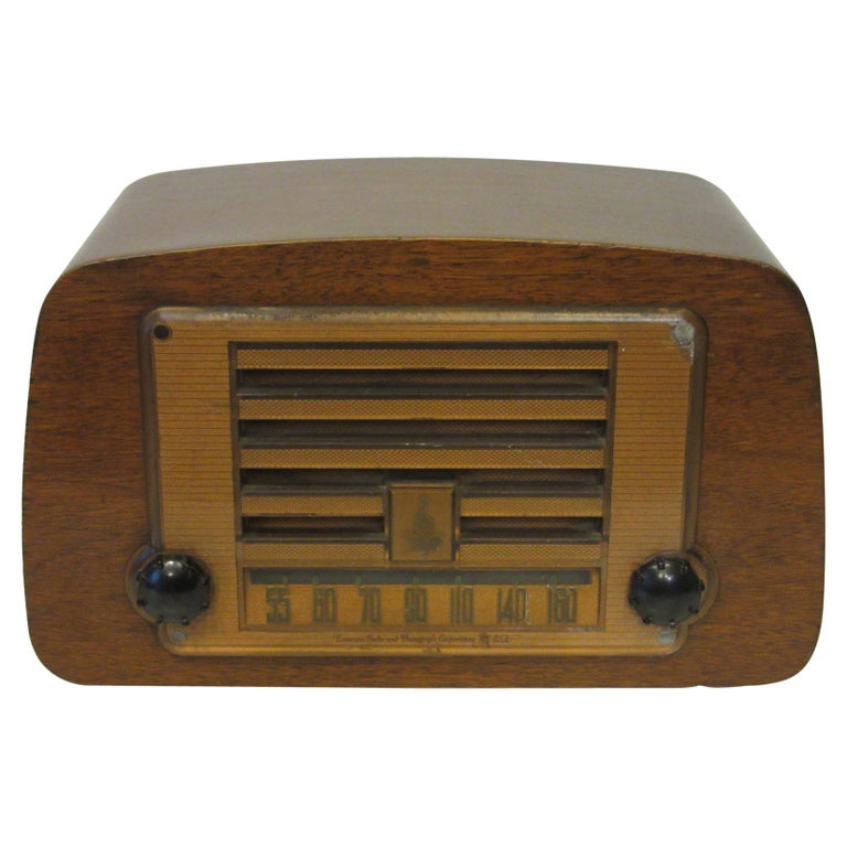 Eames Designed Emerson Radio by Evans Products at 1stDibs | emerson radio  logo