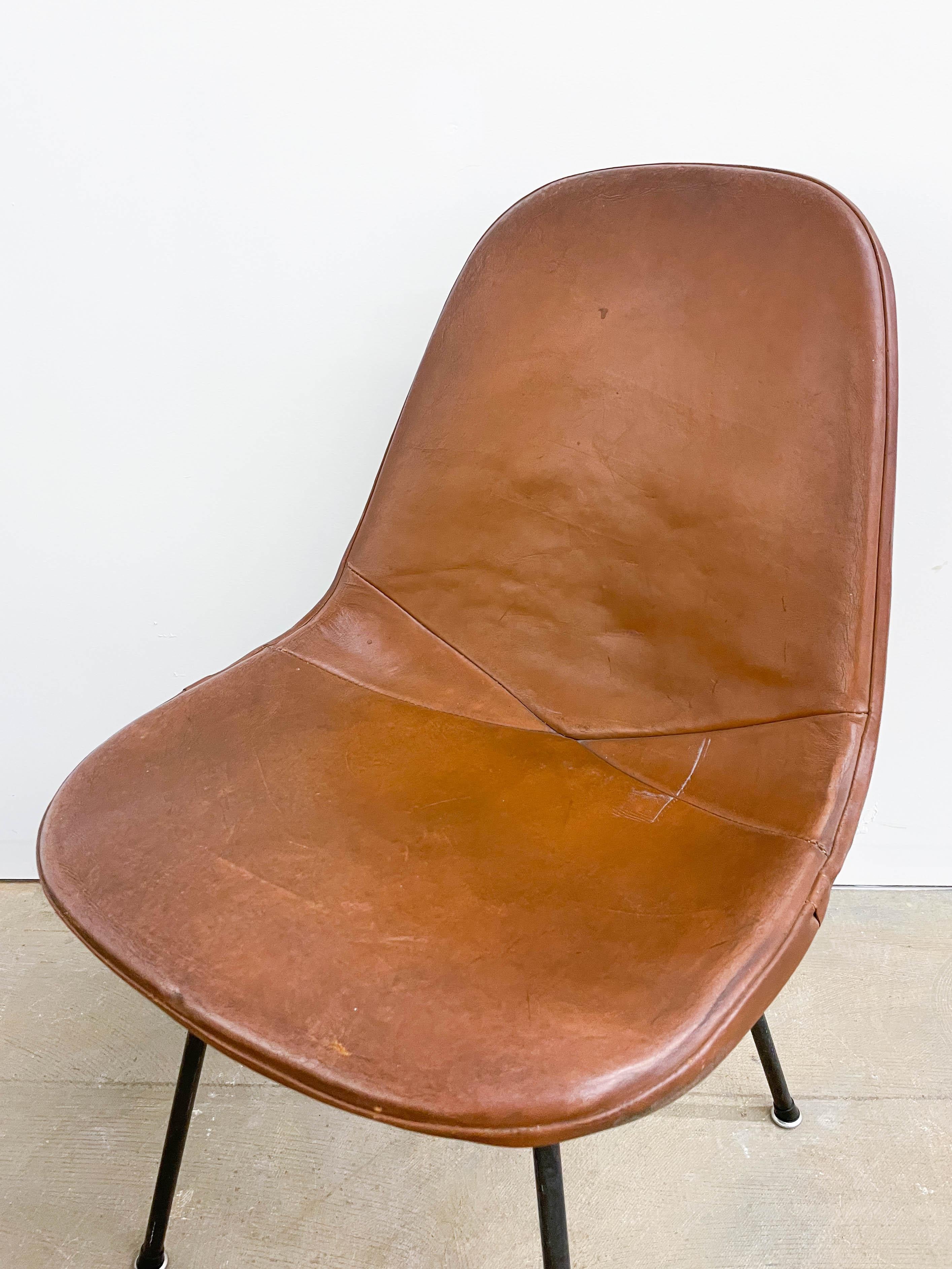 Eames DKX-1 Leather Chair for Herman Miller 4