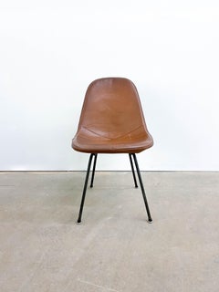 Eames DKX-1 Leather Chair for Herman Miller