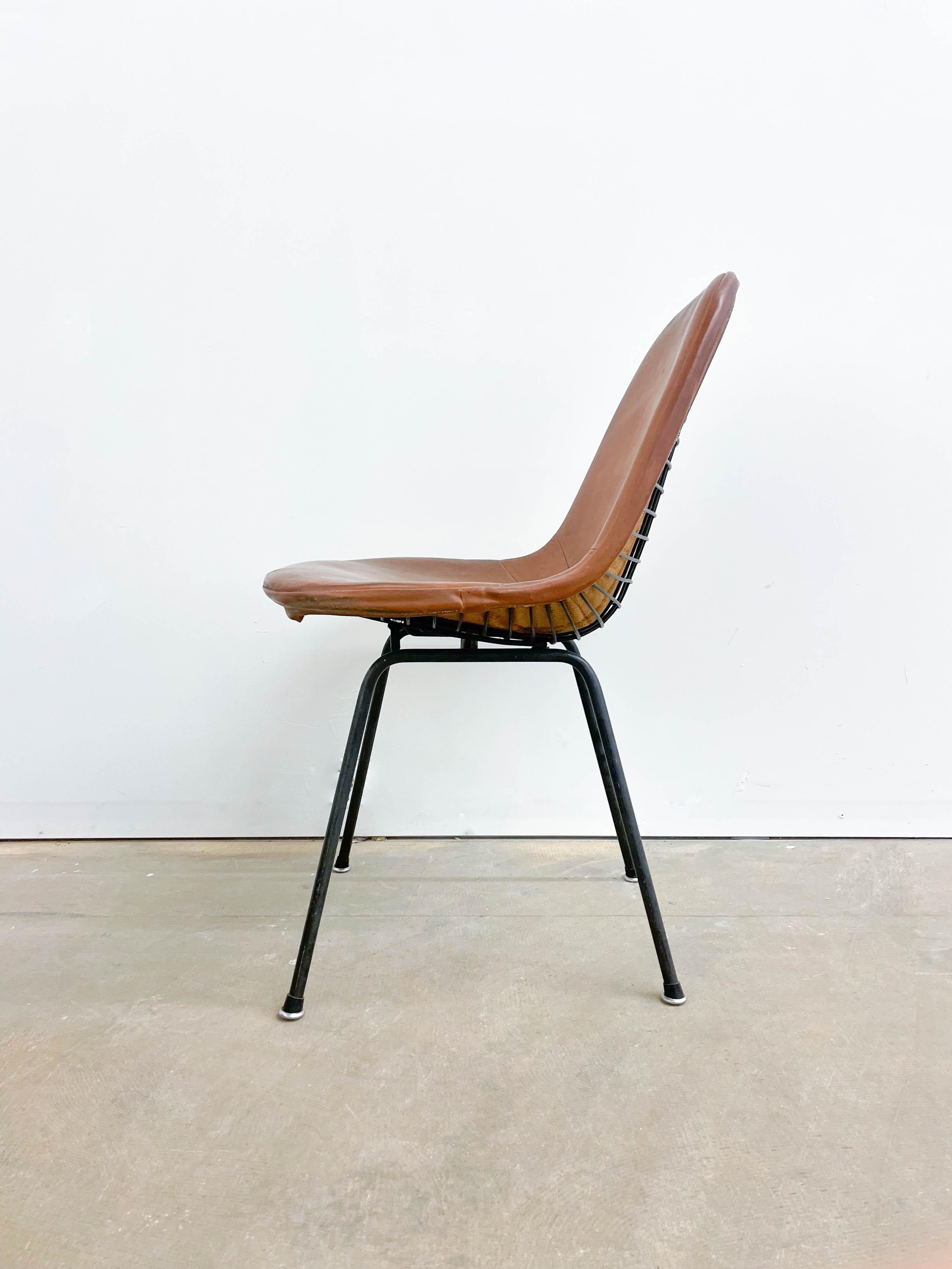 Eames DKX-1 Leather Chair for Herman Miller 1
