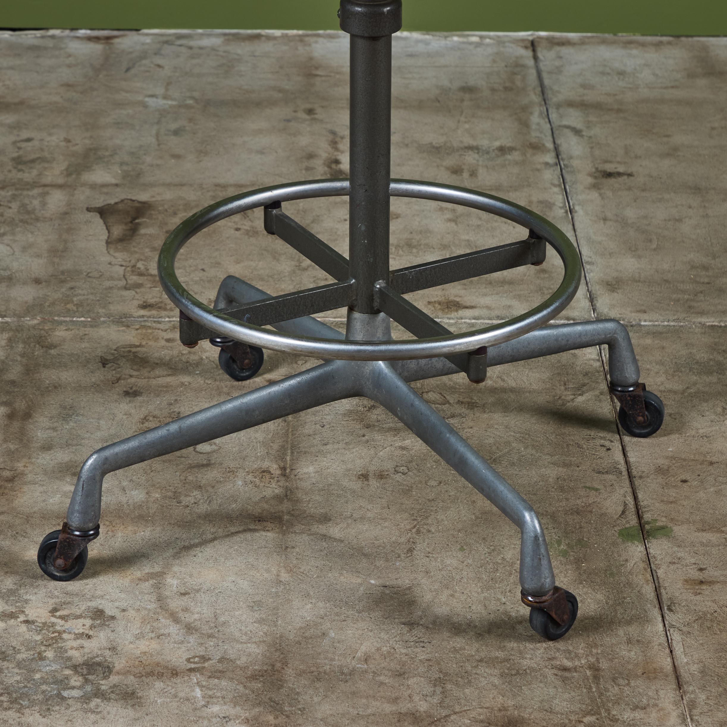 Eames Drafting Stool for Herman Miller For Sale 6