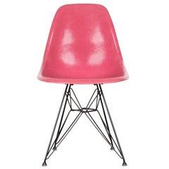Vintage Eames DSR Rare Pink Dining Chair Herman Miller, USA