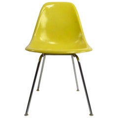 Eames DSX for Herman Miller Shell Chair in Yellow