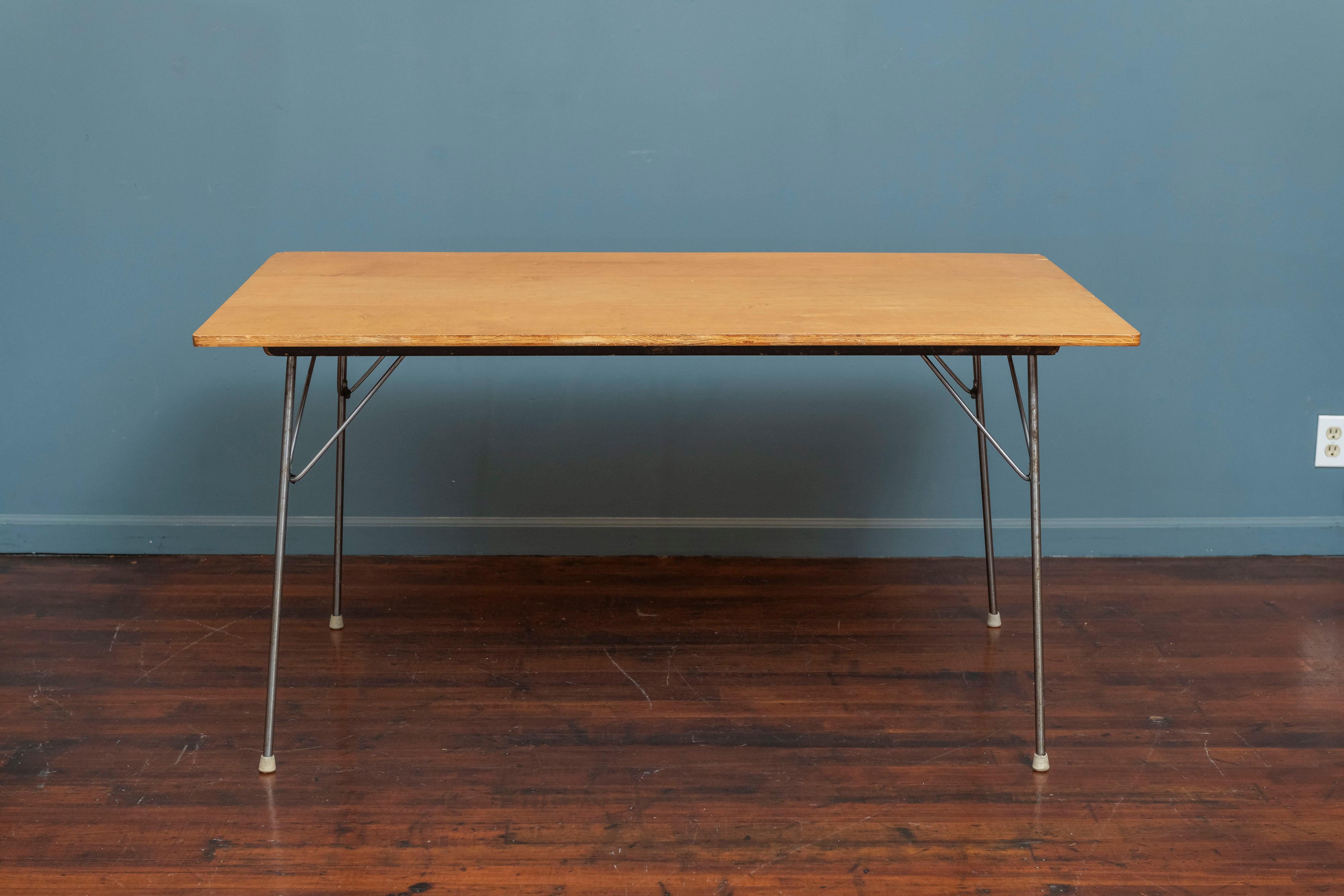 Eames DTM Table In Distressed Condition In San Francisco, CA
