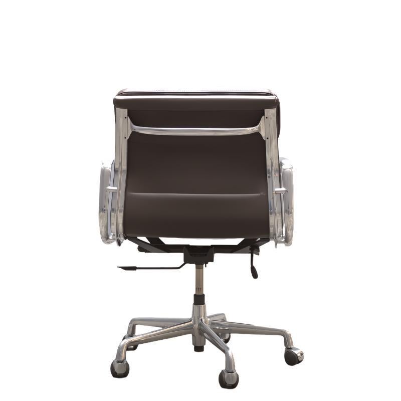 Modern Eames EA219 Soft Pad  High Back Leather Office Chair by ICF