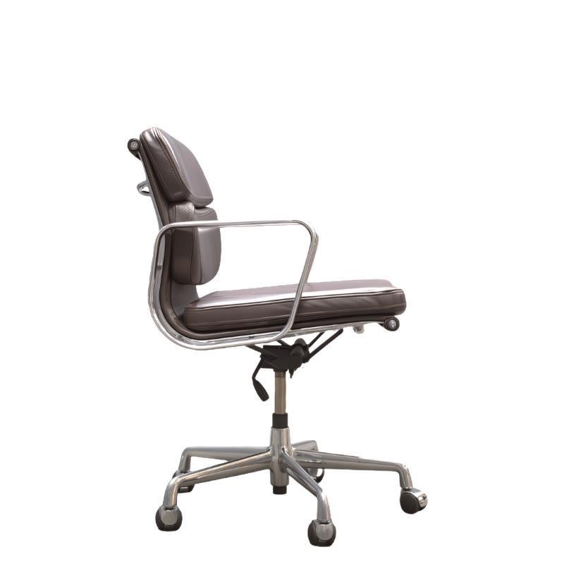 American Eames EA219 Soft Pad  High Back Leather Office Chair by ICF