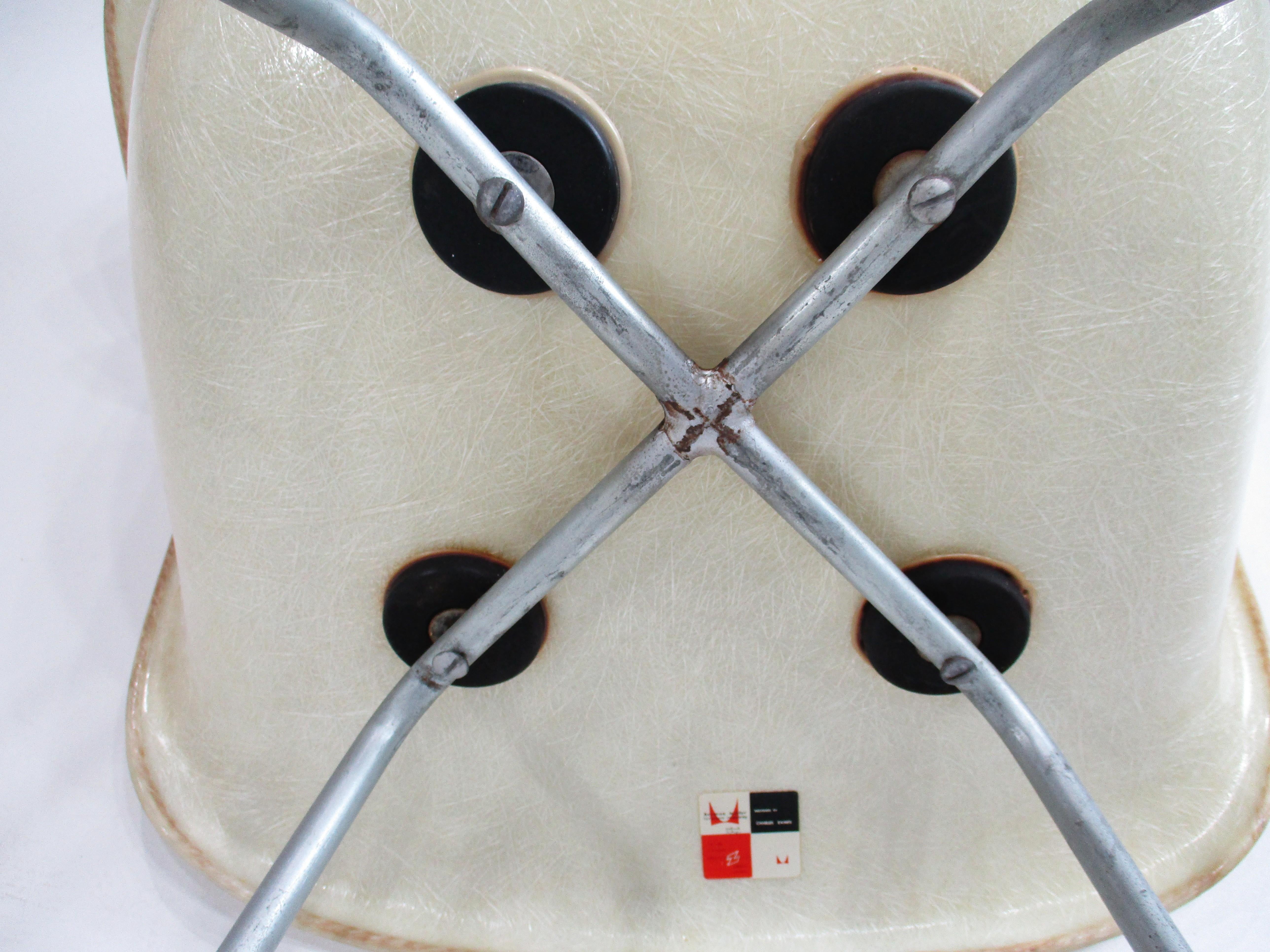 Eames Early Rope Edge 1st-Serie Stuhl für Herman Miller und Zenith im Angebot 3