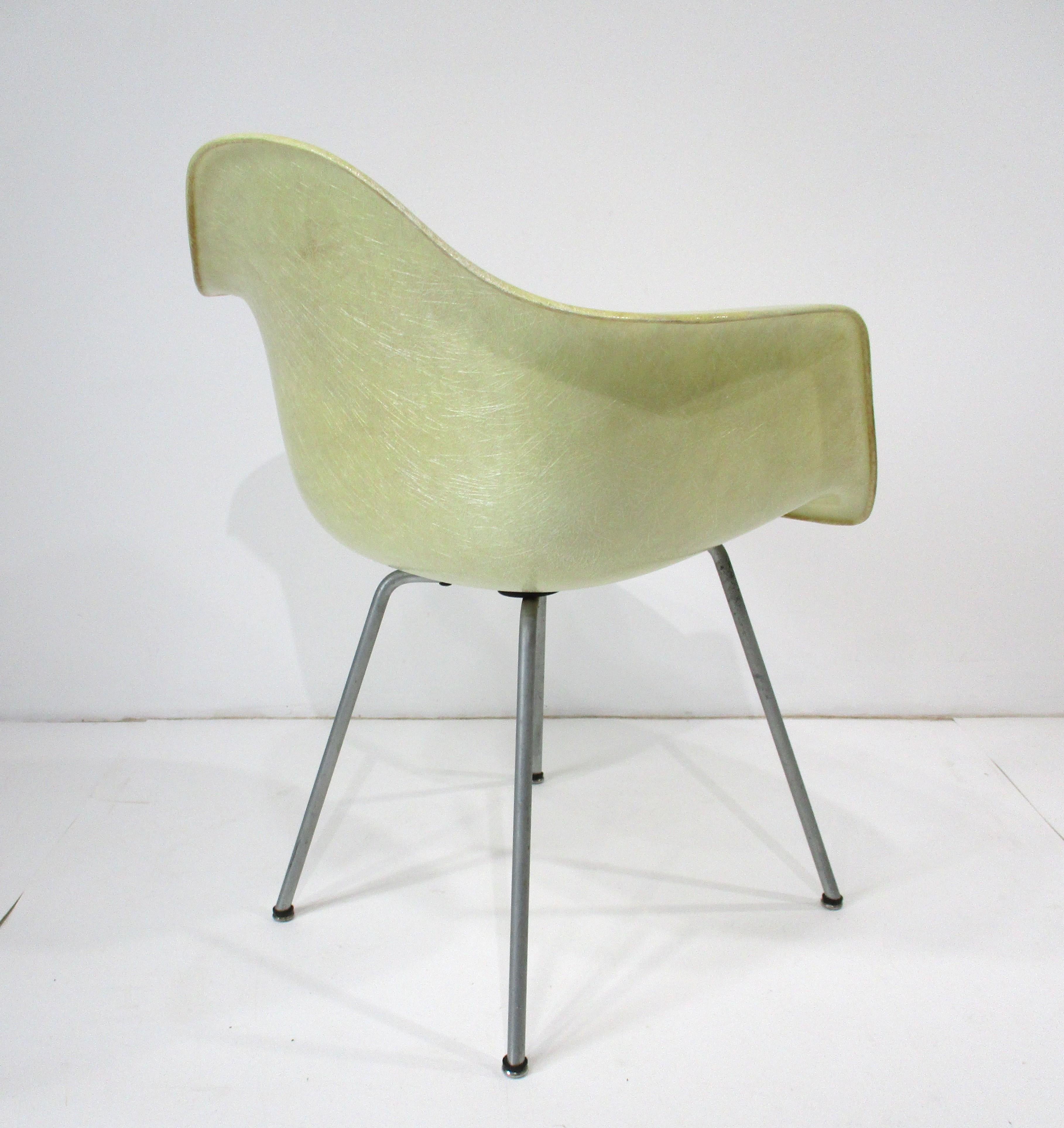 Eames Early Rope Edge 1st-Serie Stuhl für Herman Miller und Zenith (amerikanisch) im Angebot