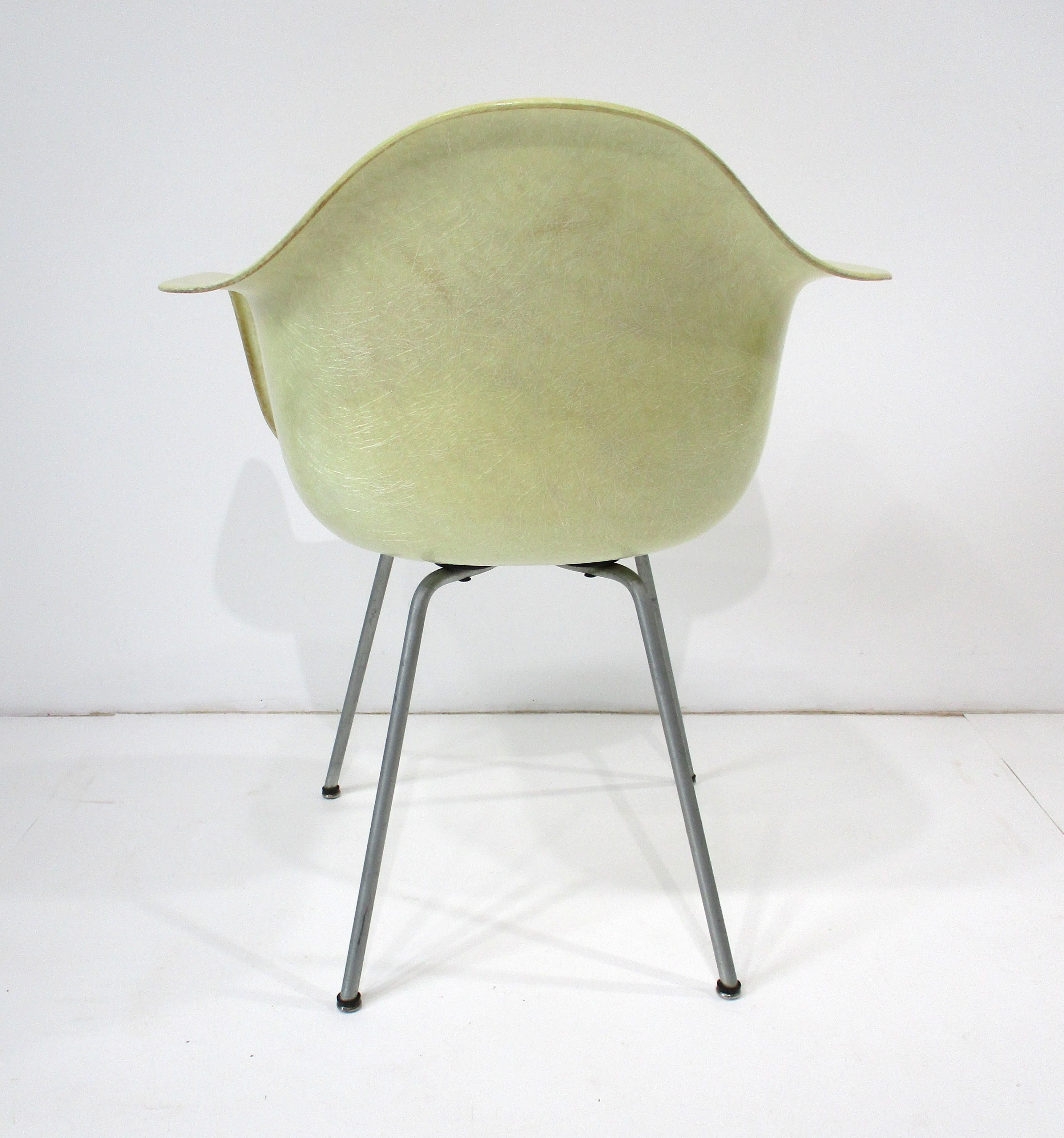 Eames Early Rope Edge 1st-Serie Stuhl für Herman Miller und Zenith im Zustand „Gut“ im Angebot in Cincinnati, OH