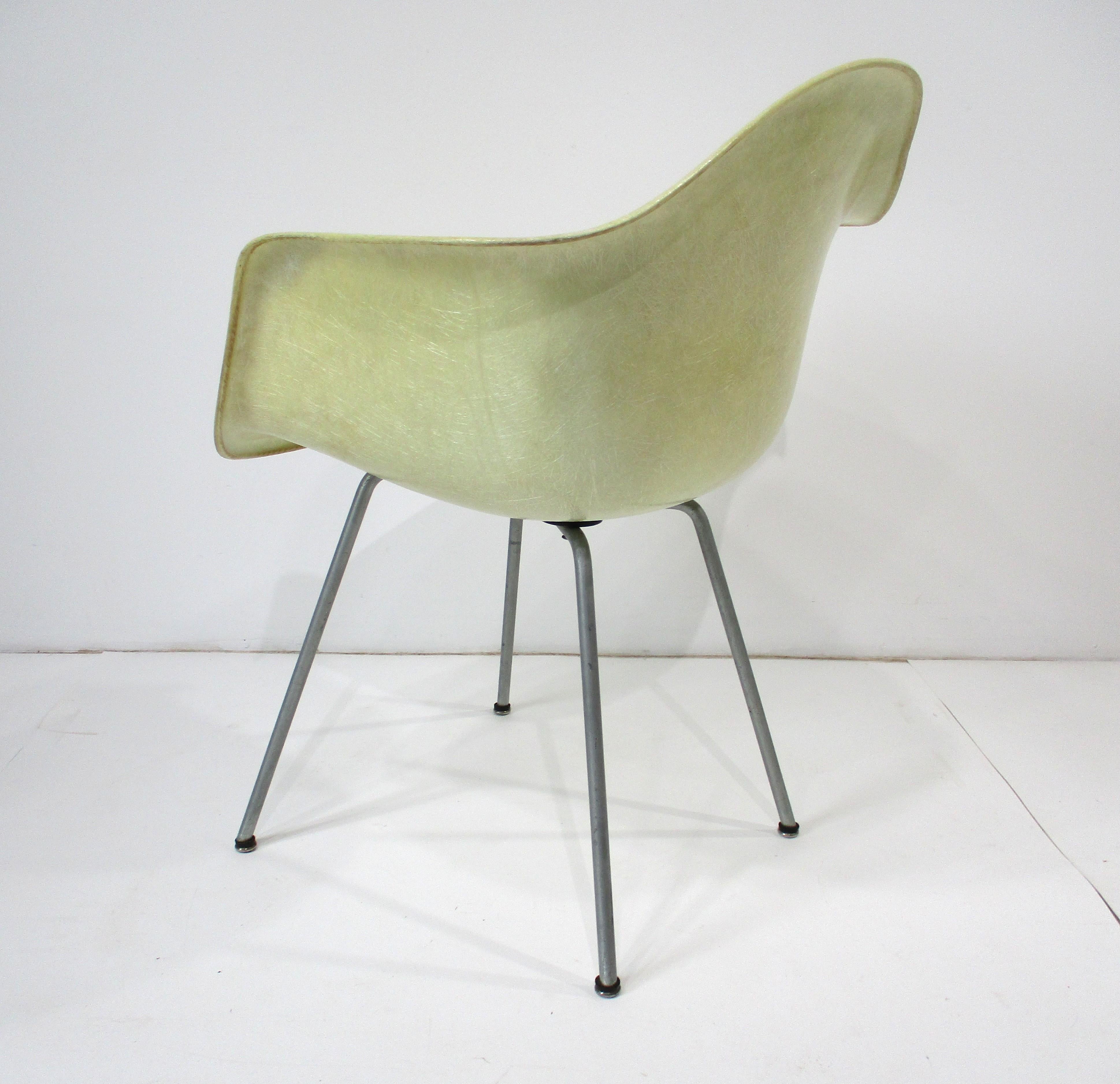 Eames Early Rope Edge 1st-Serie Stuhl für Herman Miller und Zenith (20. Jahrhundert) im Angebot
