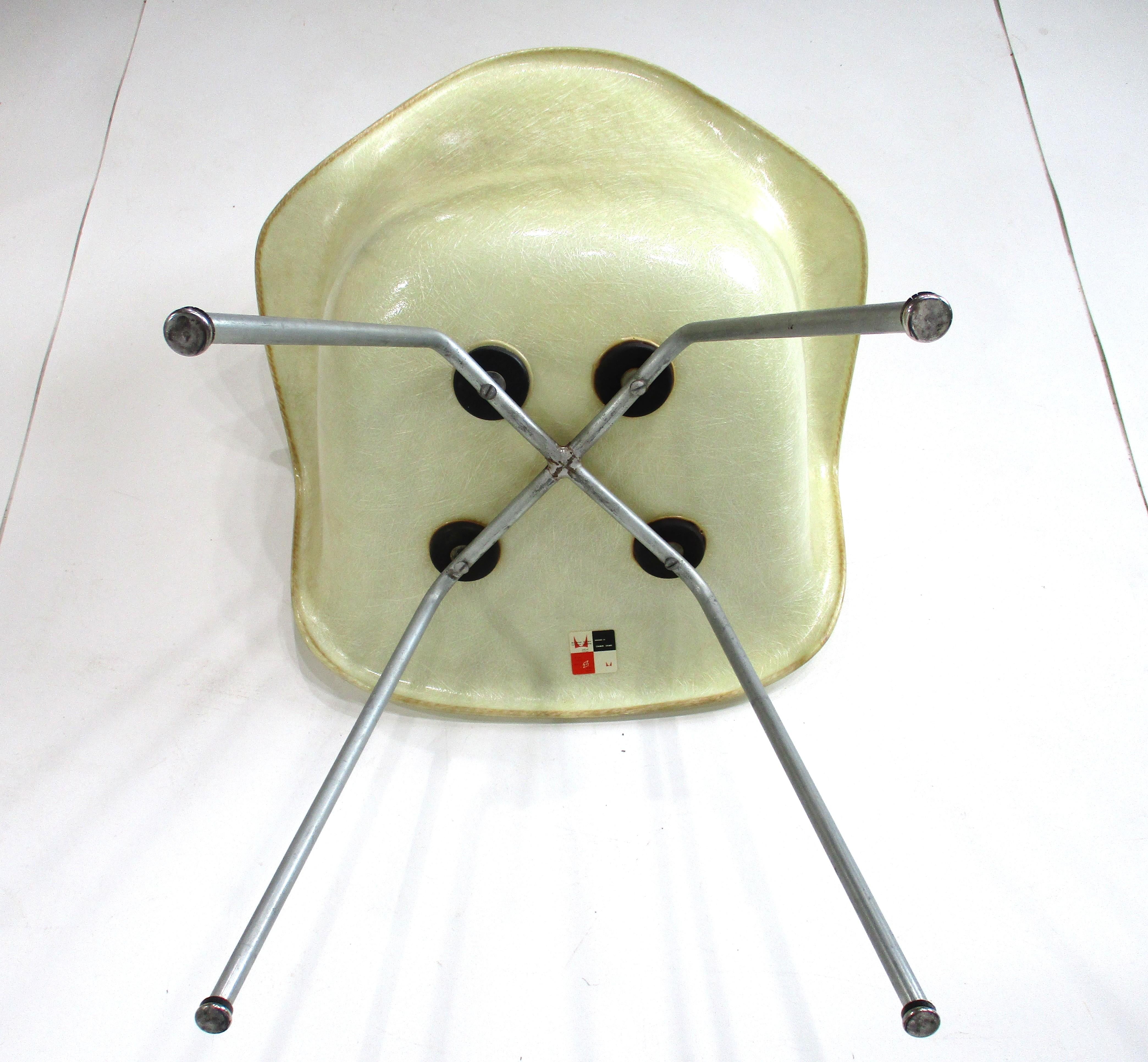 Eames Early Rope Edge 1st-Serie Stuhl für Herman Miller und Zenith im Angebot 2