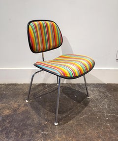 Eames EC127 Padded DCM Chair with Alexander Girard Fabric