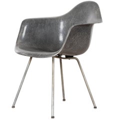 Used Eames Elephant Grey DAX Herman Miller USA Zenith 'Rope' Chair