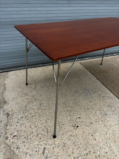 Eames Folding Rectangular Dining Table DTM 1