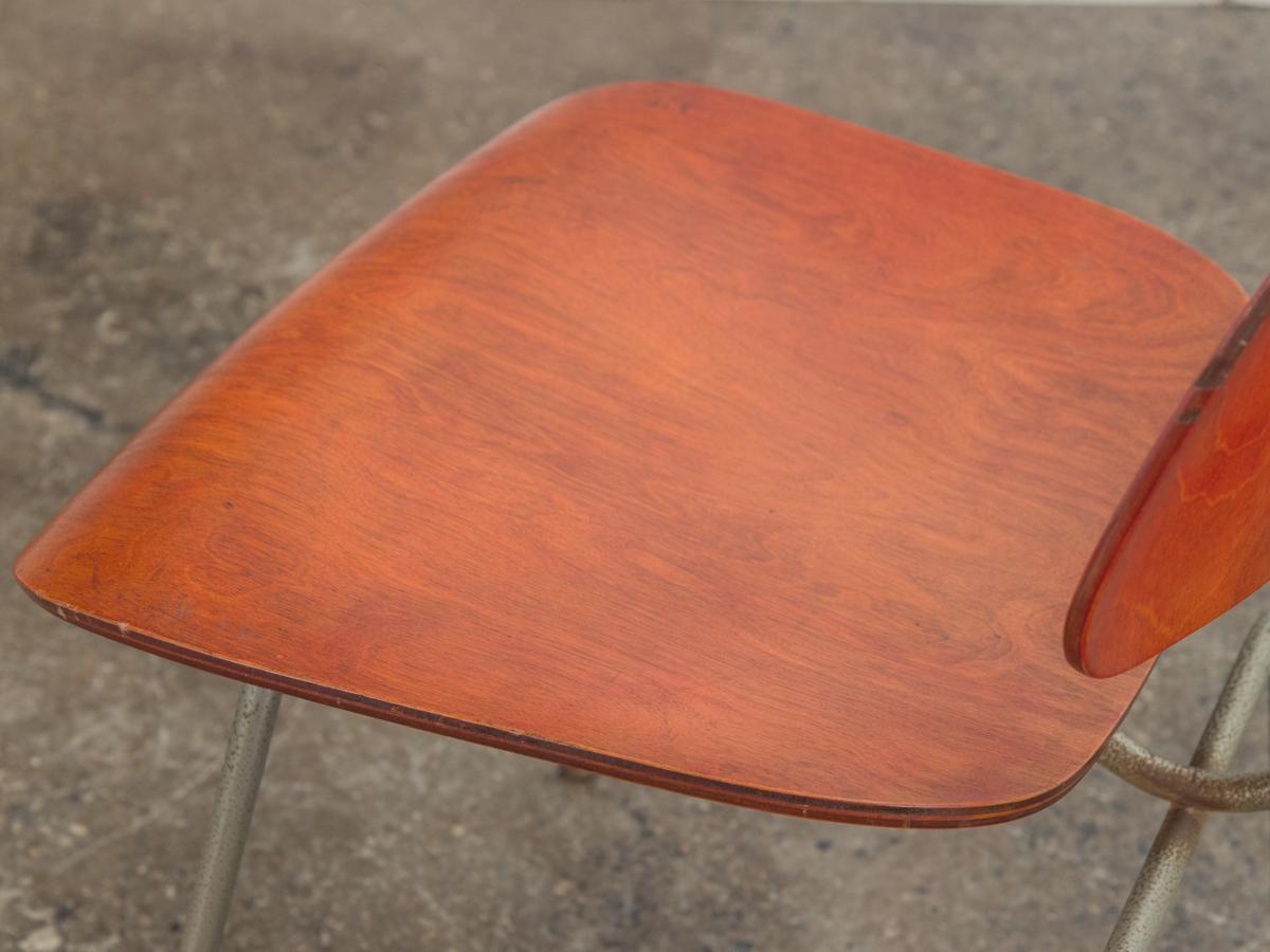 20th Century Eames for Evans Aniline DCM For Sale