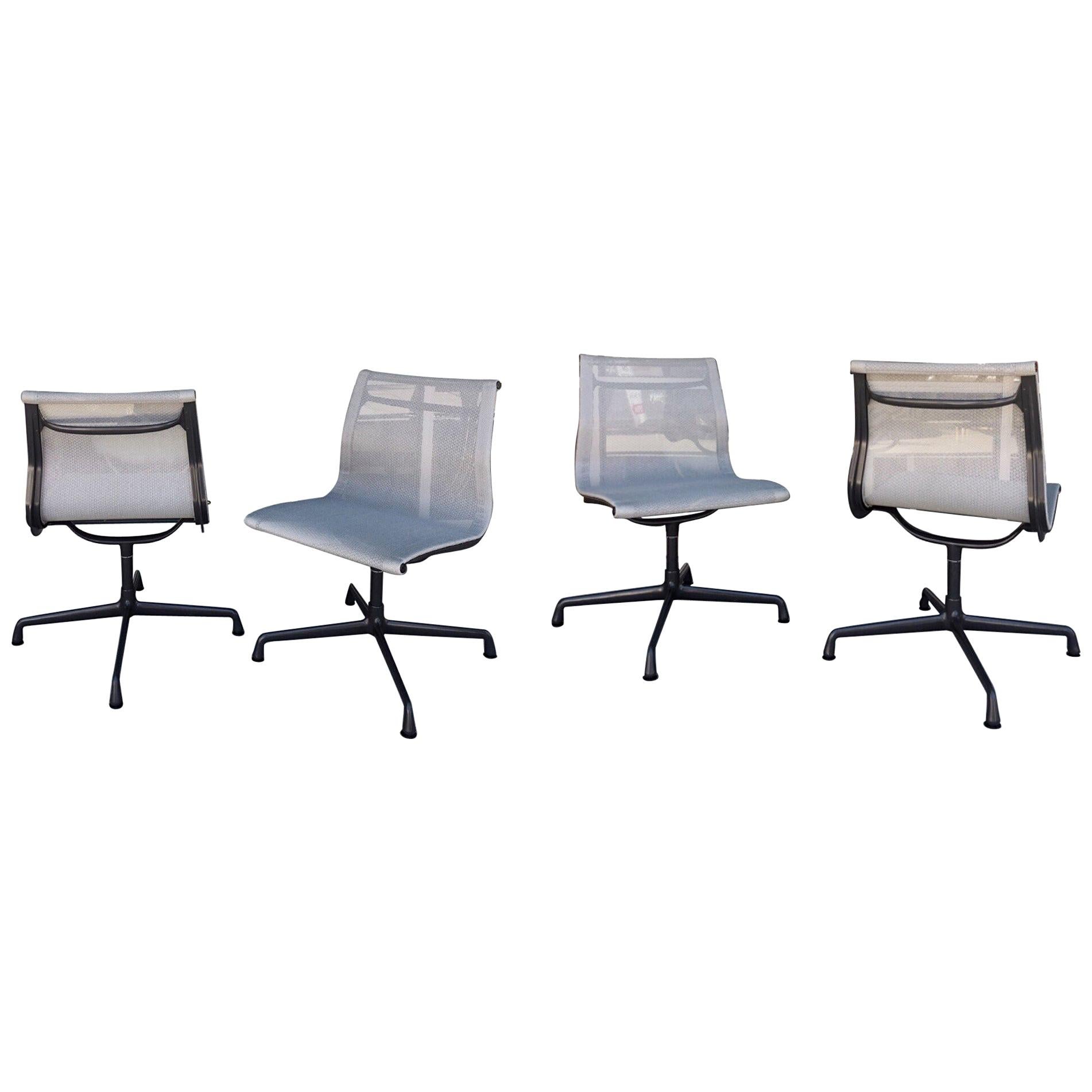 Eames for Herman Miller 4-Piece Aluminum Group Indoor/Outdoor Chairs