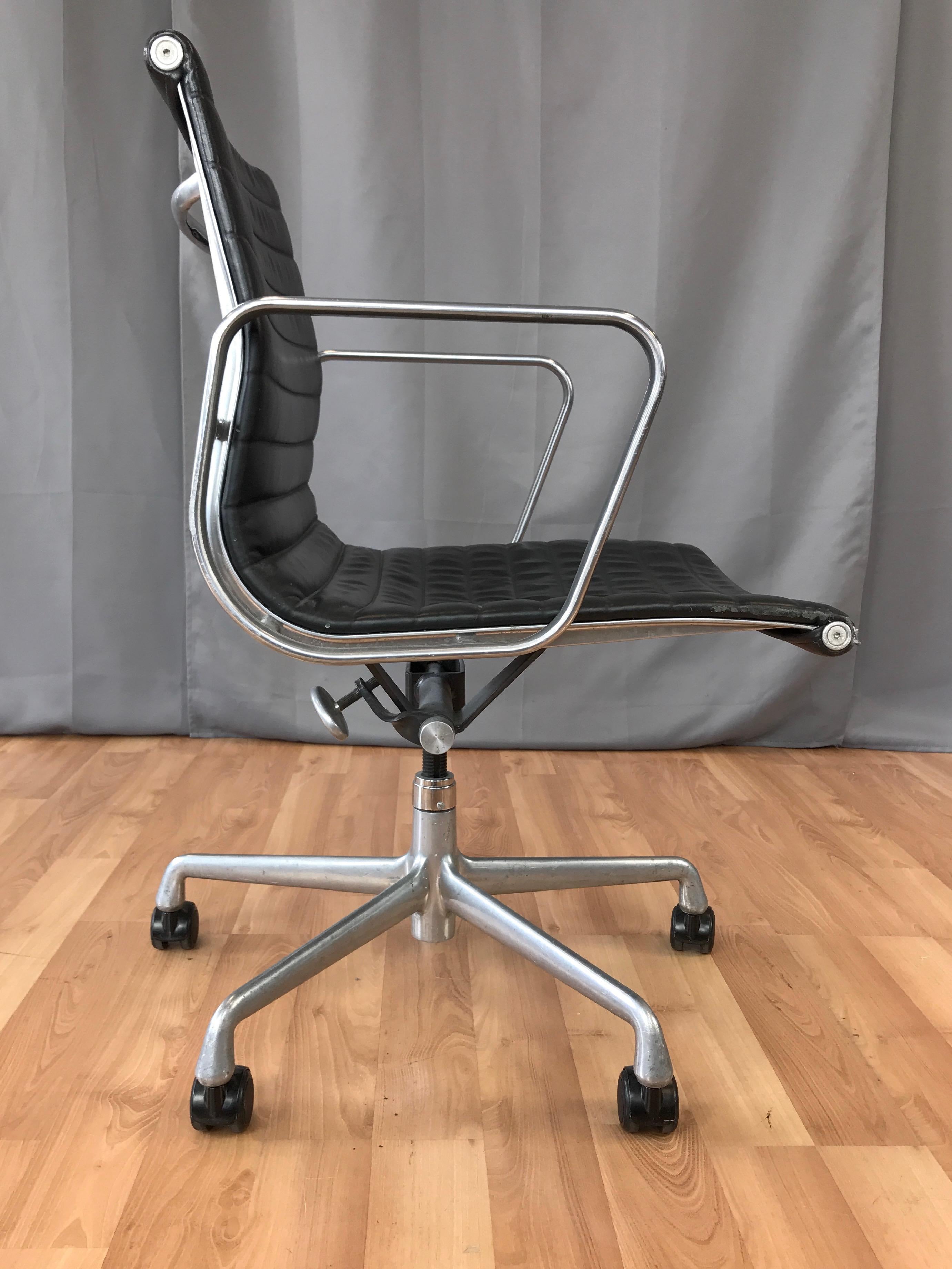 American Eames for Herman Miller 50th Anniversary Aluminum Group Management Chair (A)