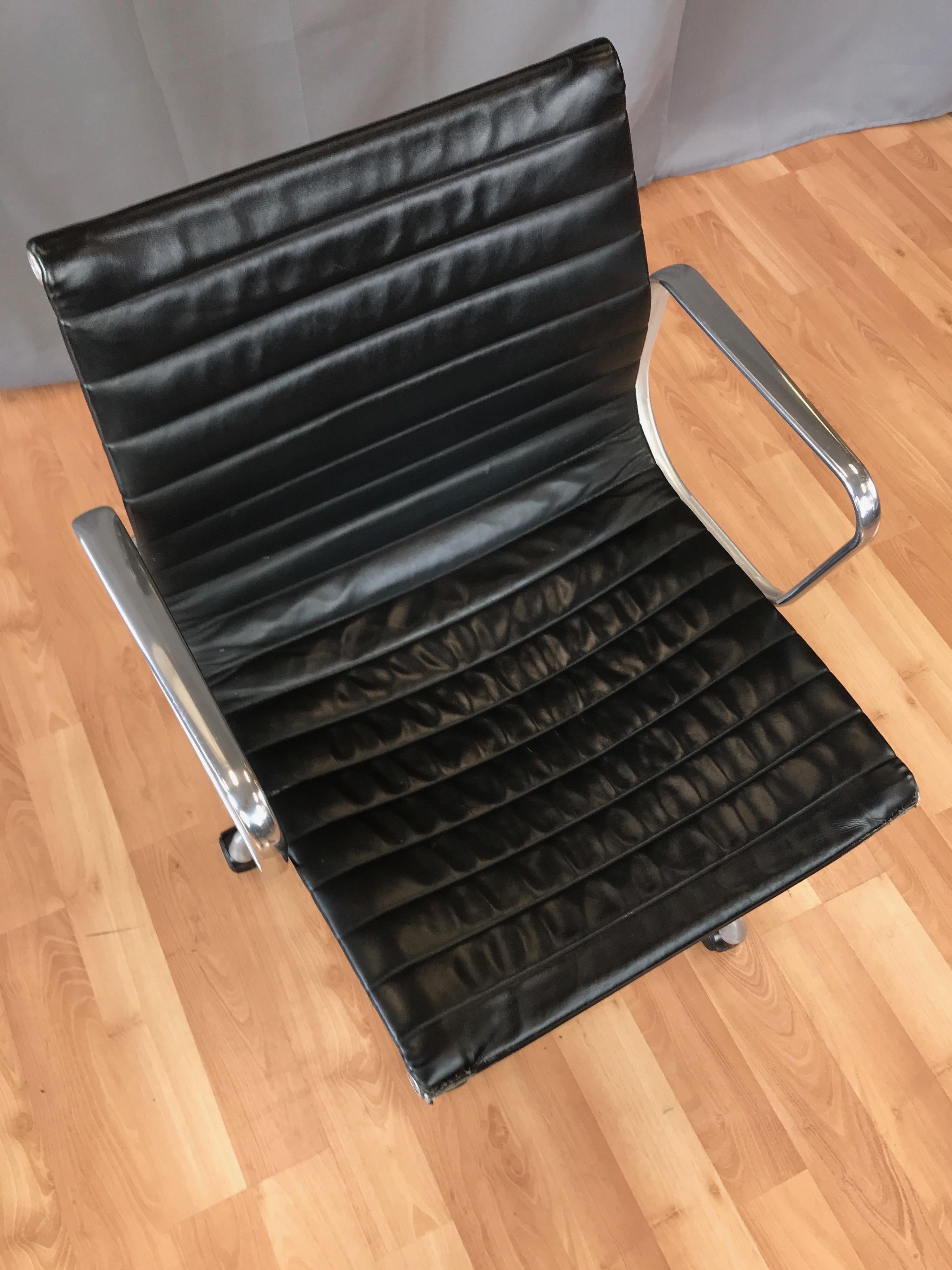 Contemporary Eames for Herman Miller 50th Anniversary Aluminum Group Management Chair (A)