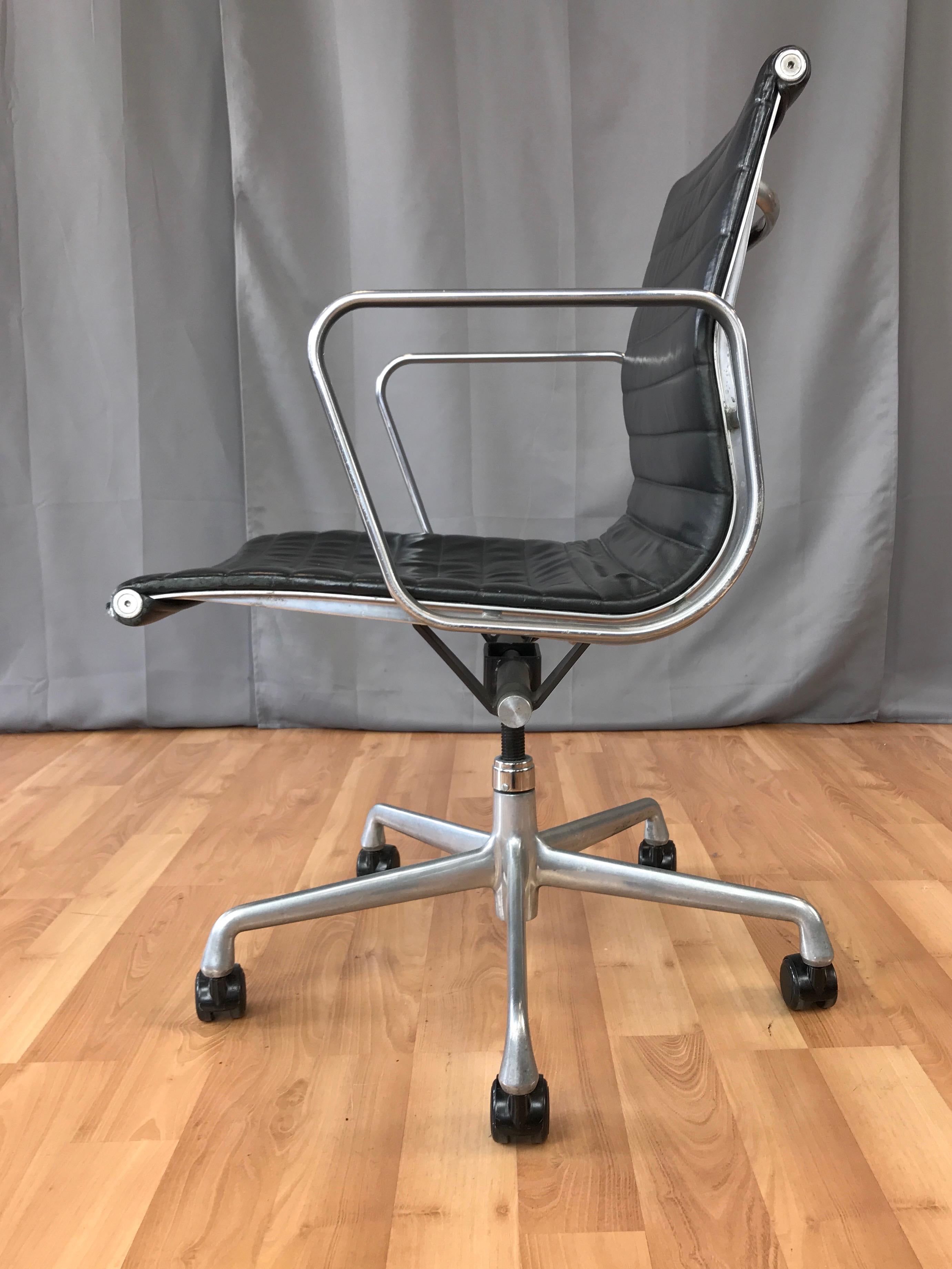 American Eames for Herman Miller 50th Anniversary Aluminum Group Management Chair (B)