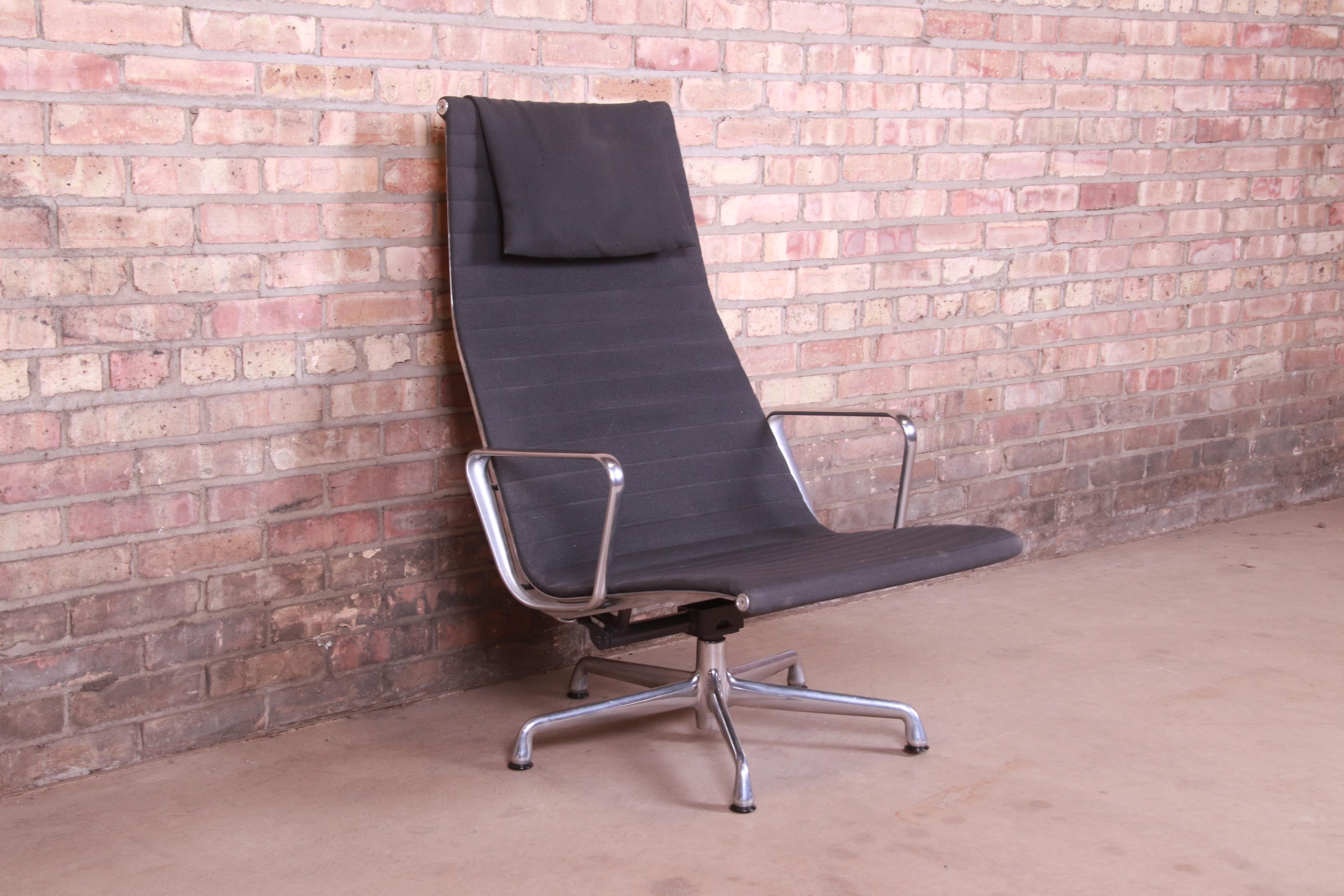 Contemporary Eames for Herman Miller Aluminum Group Lounge Chair