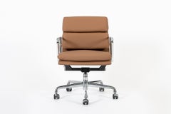 Silla de oficina Eames for Herman Miller Aluminum Group en piel Schumacher VEGAN