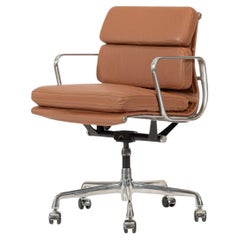 Eames for Herman Miller Brown Leather Office Chair 2000s