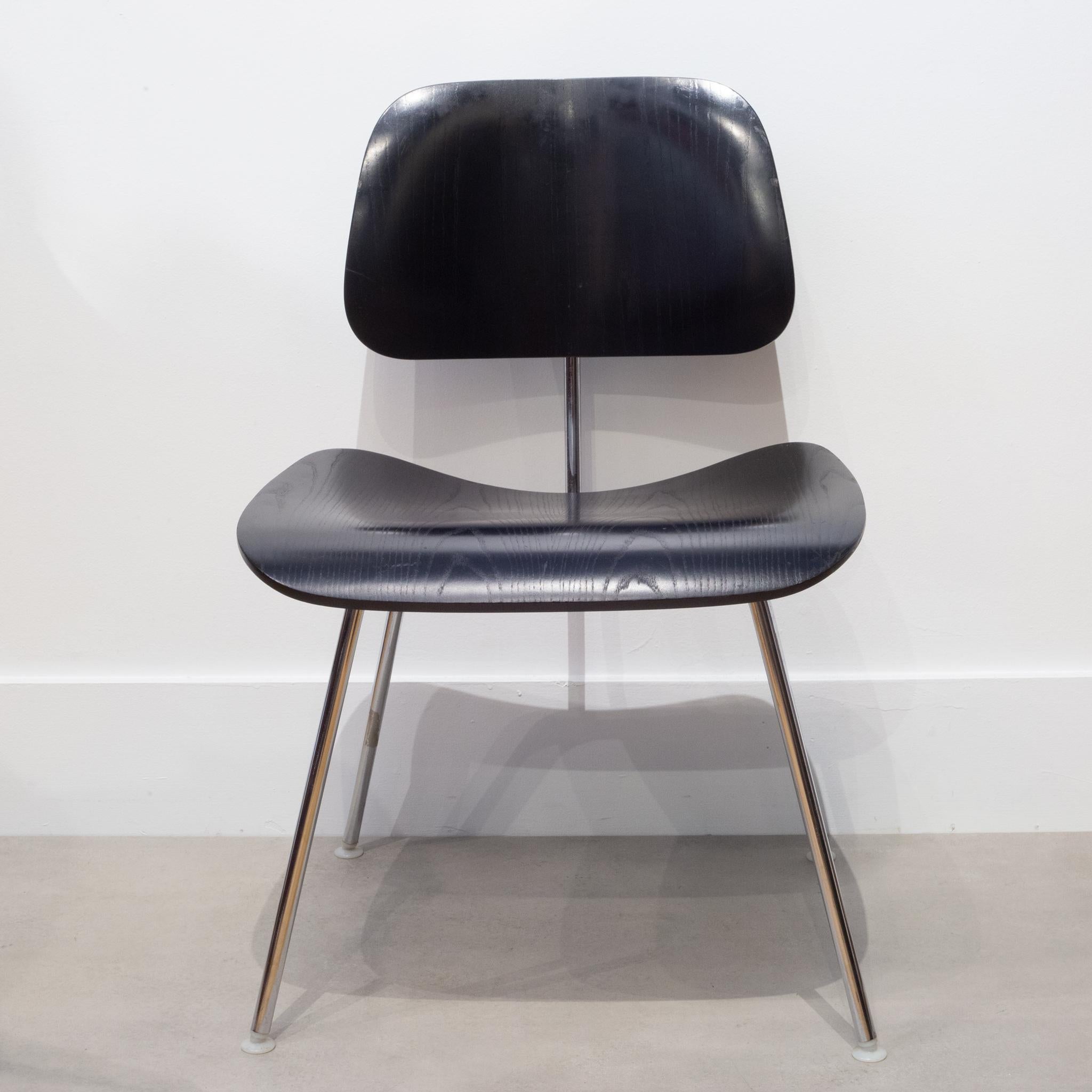 Eames for Herman Miller DCM Chairs in Black-Price is Per Chair 8