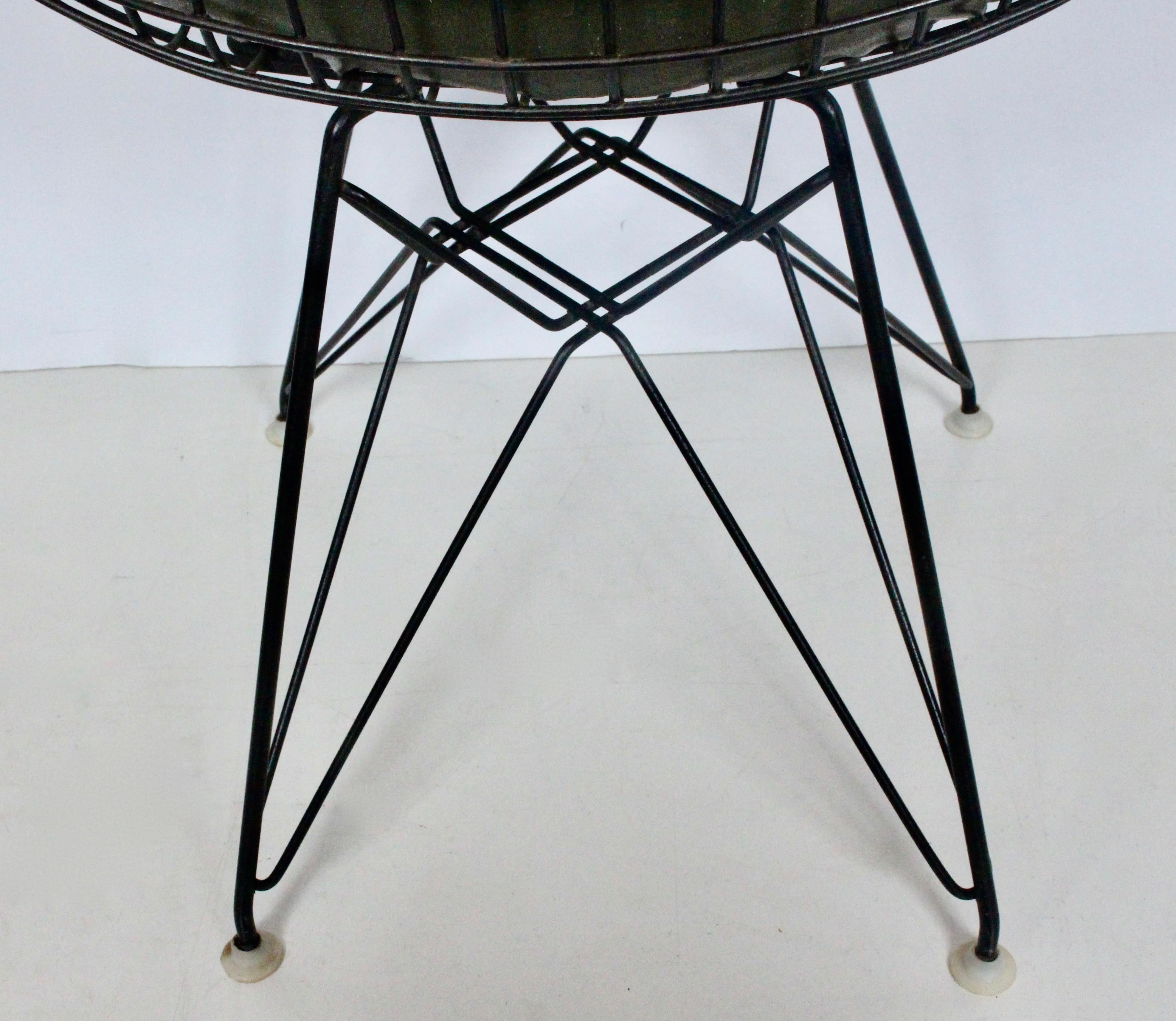 Eames for Herman Miller Dark Olive Eiffel Tower Desk Chair, 1970's 5