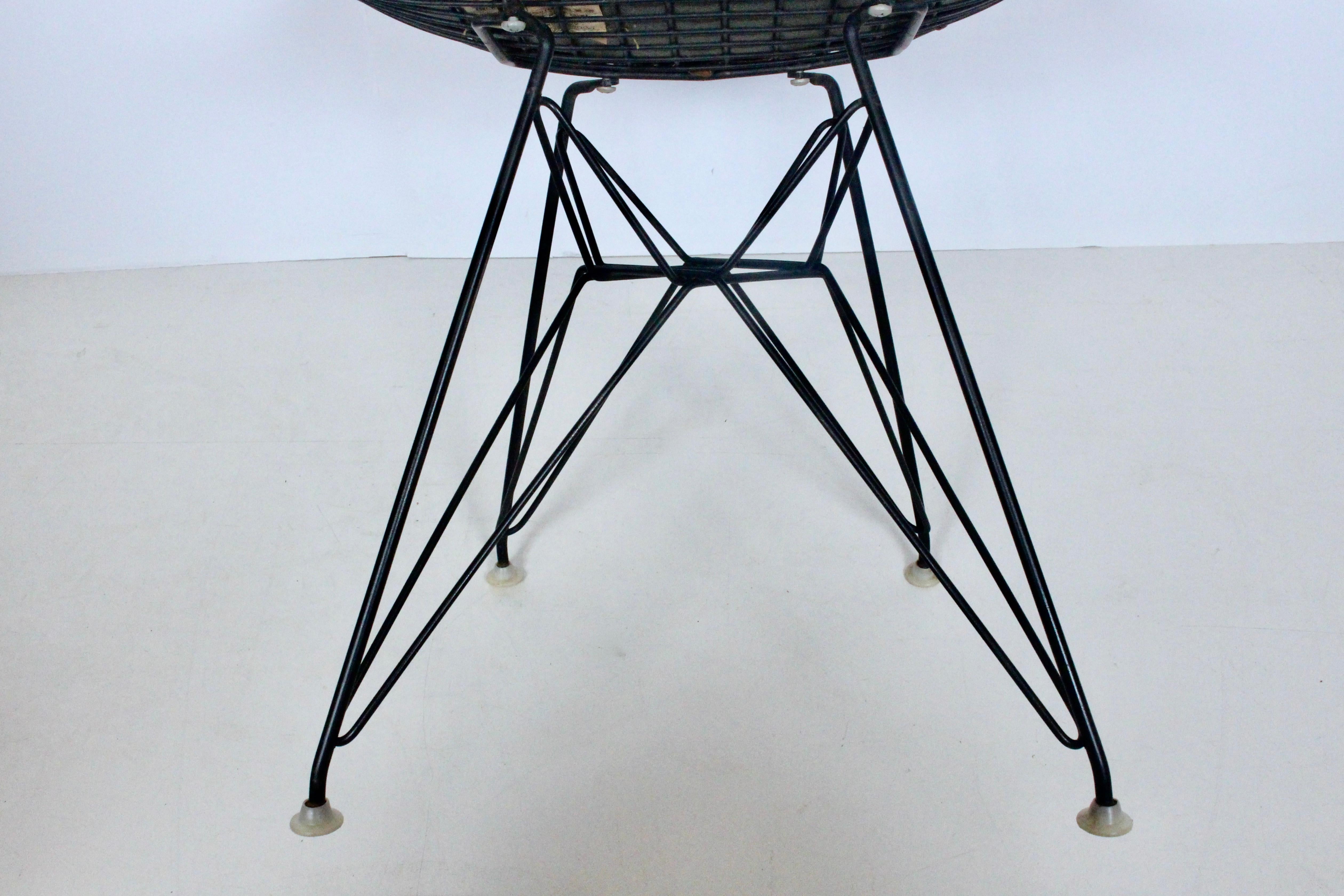 Eames for Herman Miller Dark Olive Eiffel Tower Desk Chair, 1970's 6