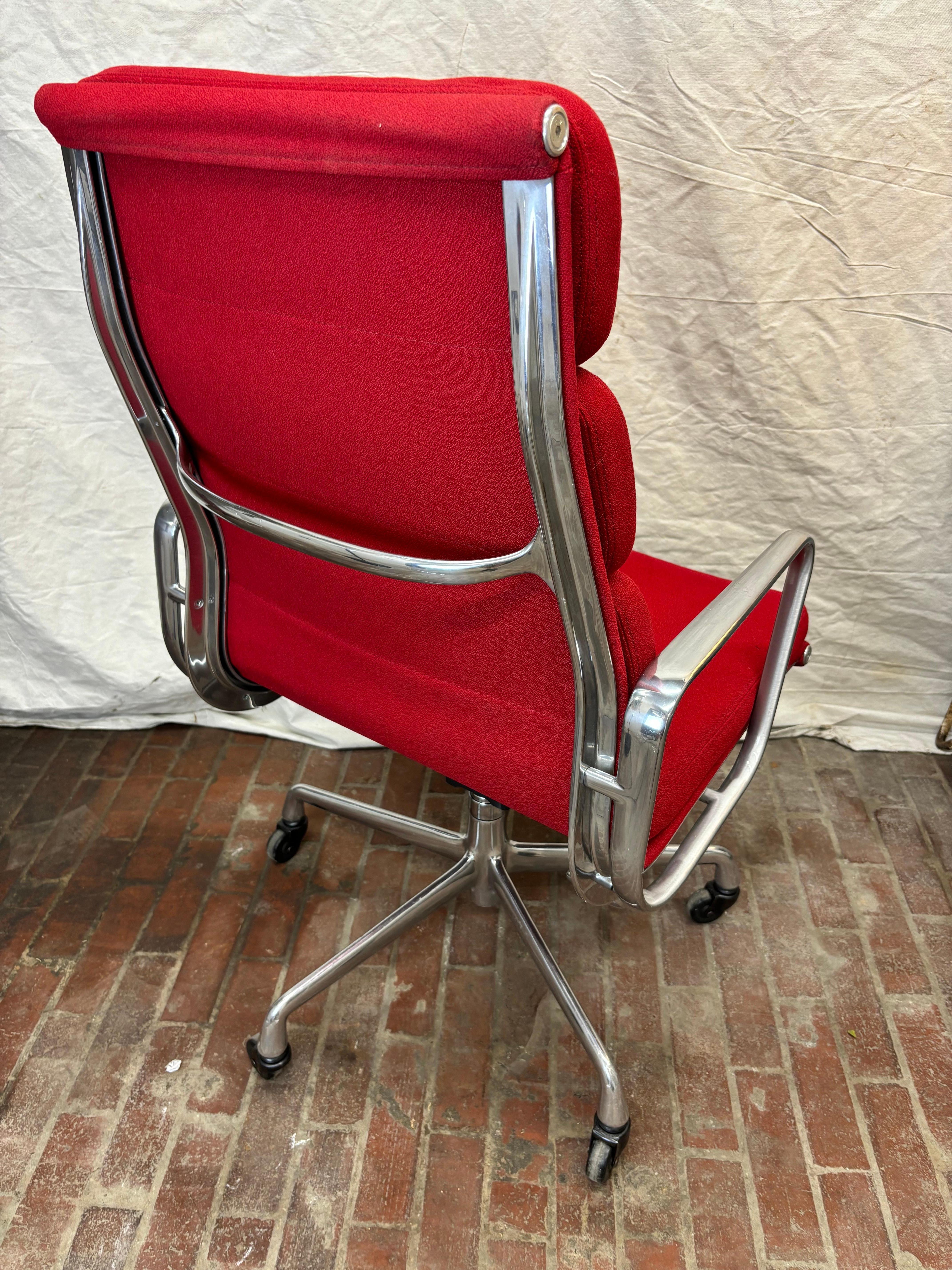 Contemporary Eames for Herman Miller Executive Soft Pad Chairs/ 8 available