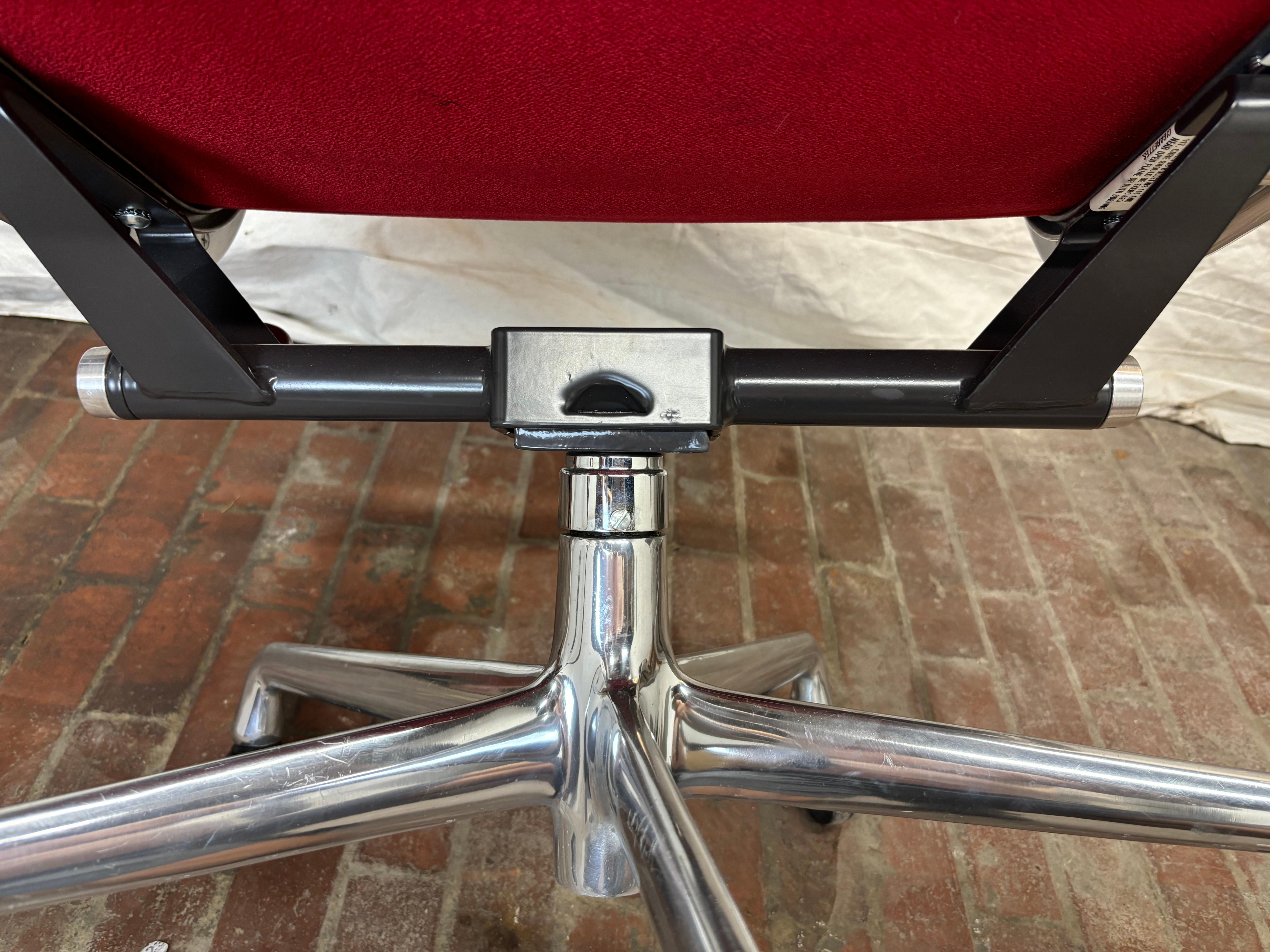 Eames for Herman Miller Executive Soft Pad Chairs/ 8 available 2