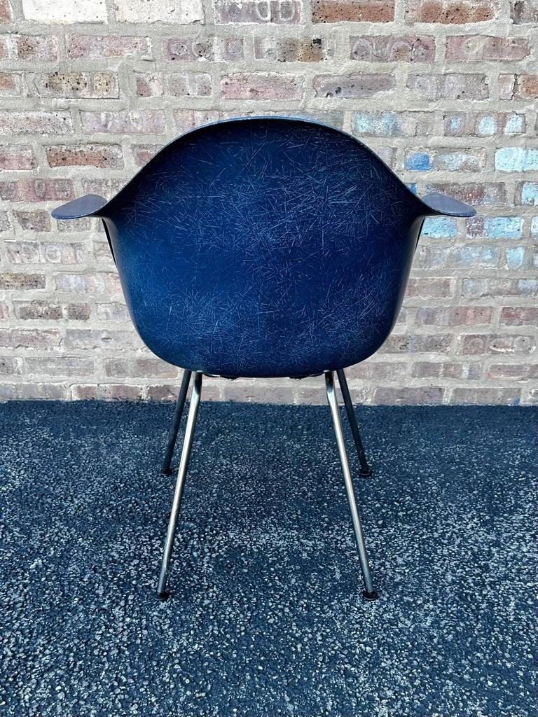 Eames for Herman Miller Fiberglass Shell Armchair For Sale 6