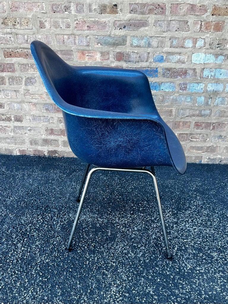 Eames for Herman Miller Fiberglass Shell Armchair For Sale 7