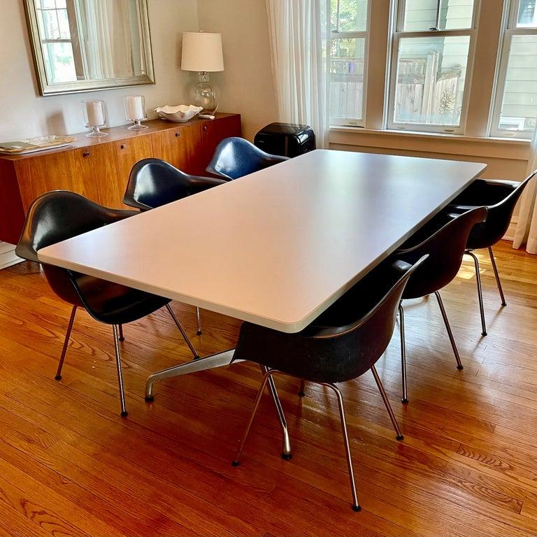 Eames for Herman Miller Fiberglass Shell Armchair For Sale 9