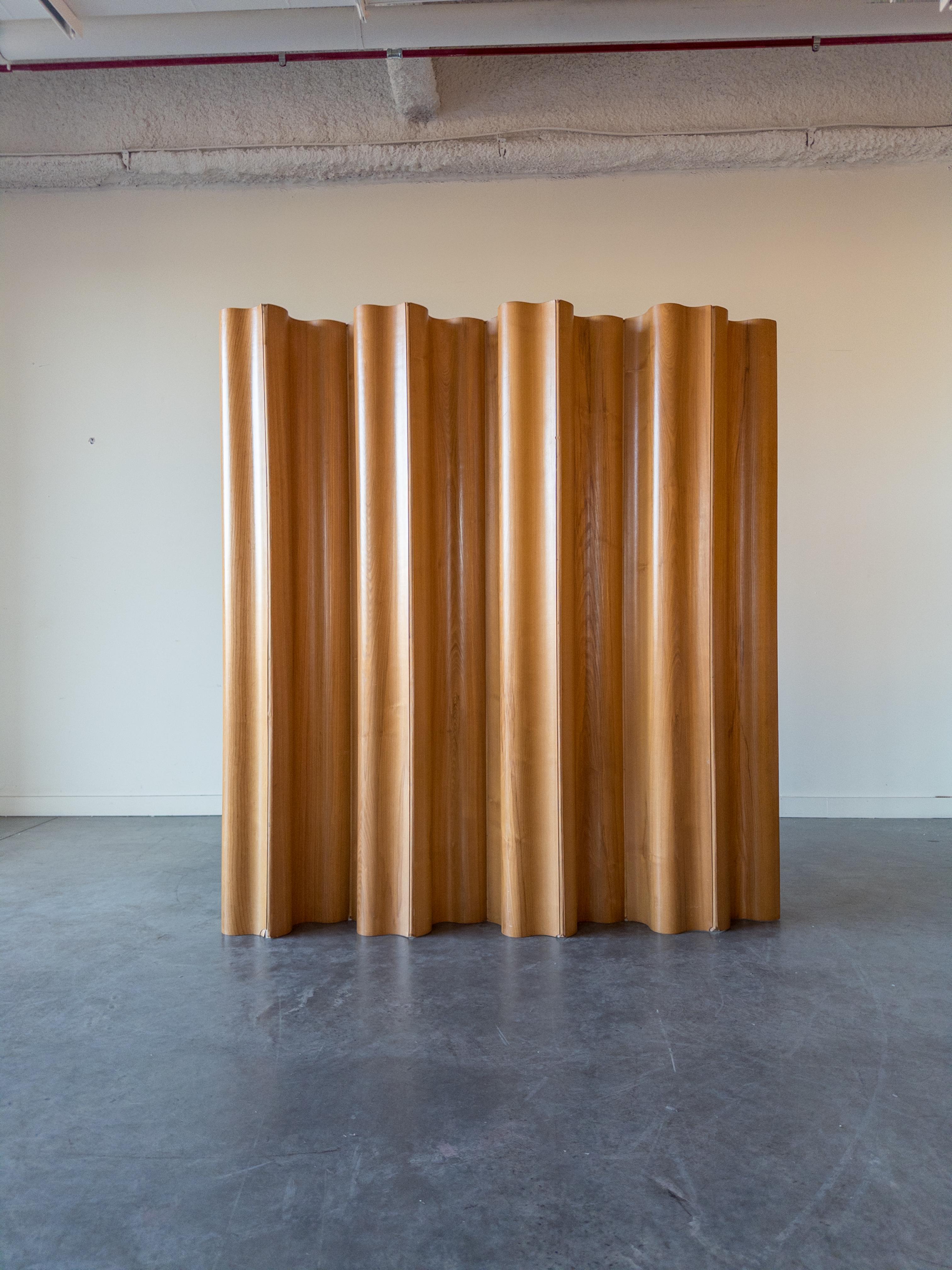 Eames for Herman Miller FSW-6 Folding Screen Room Divider, 1950s In Good Condition For Sale In New York, NY