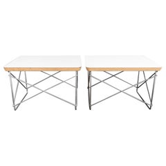 Eames for Herman Miller LTR Side Tables, Pair