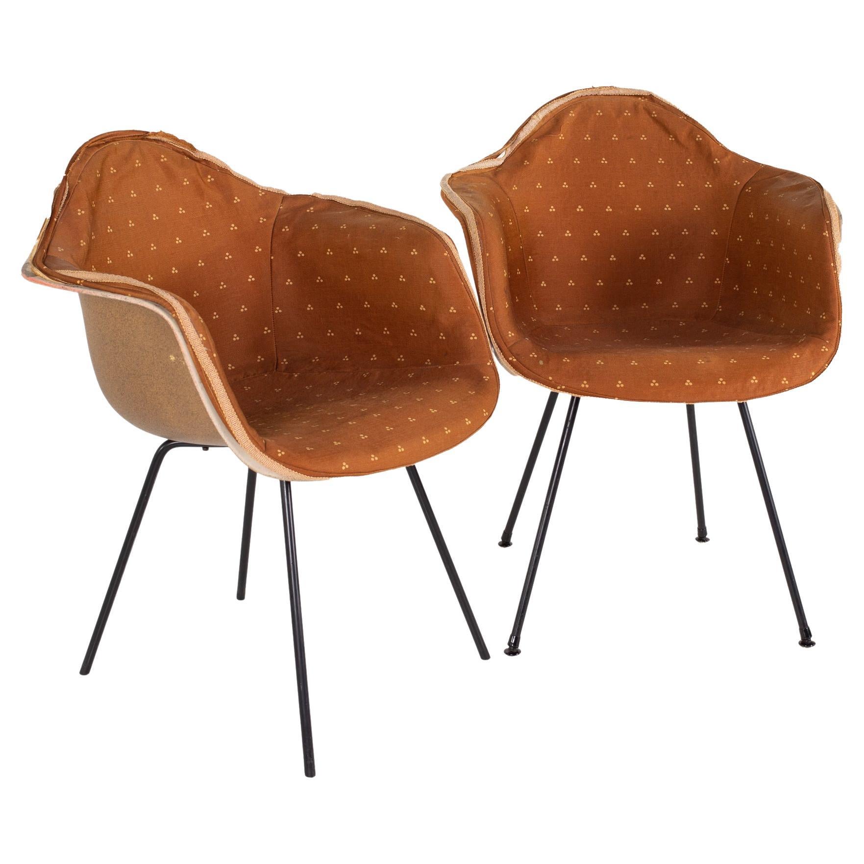 Eames for Herman Miller Mid-Century Lounge Chair, Pair