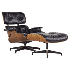 Eames for Herman Miller Mid-Century Rosewood Lounge Chair and Ottoman