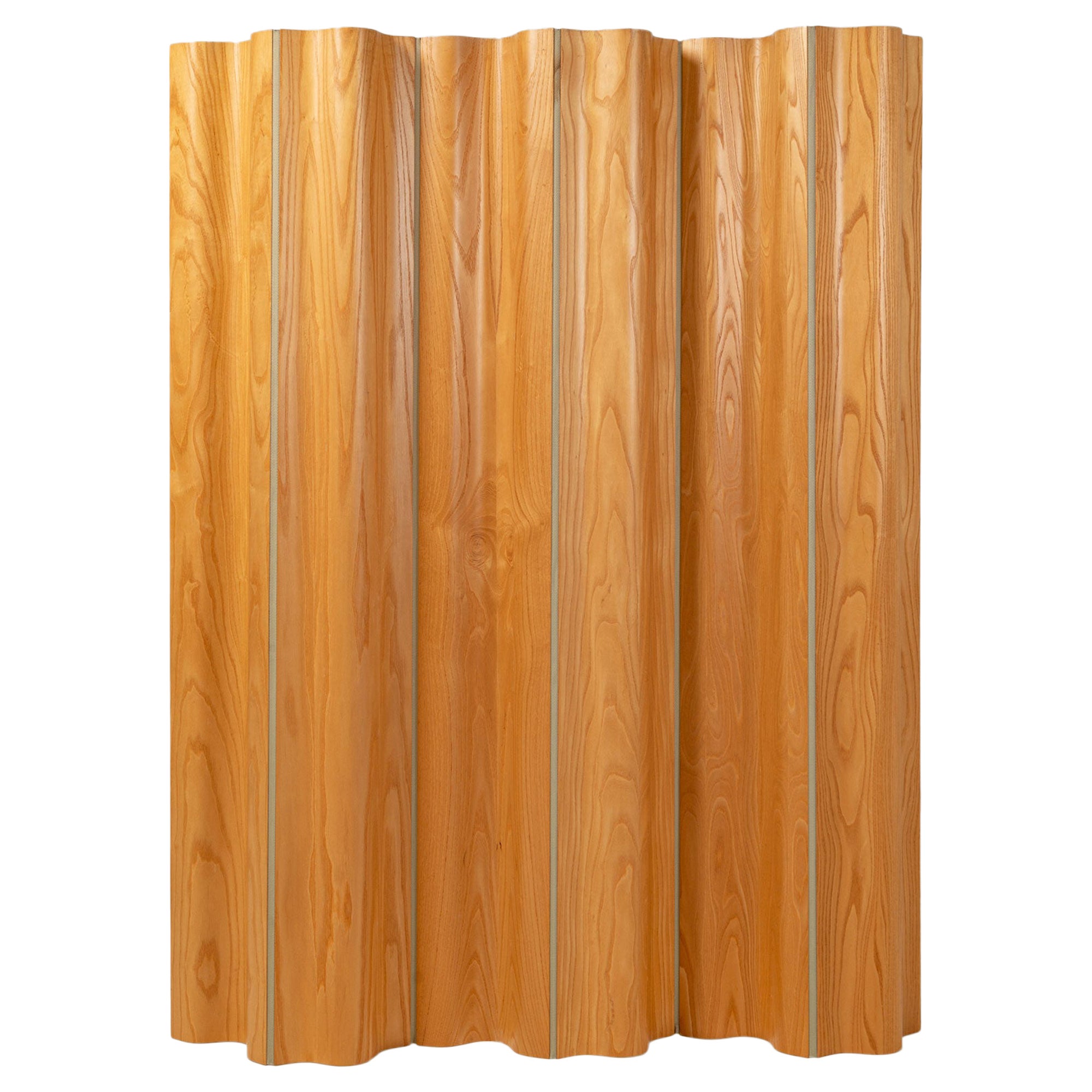 Eames for Herman Miller Privacy Screen FSW-6 in Golden Ash