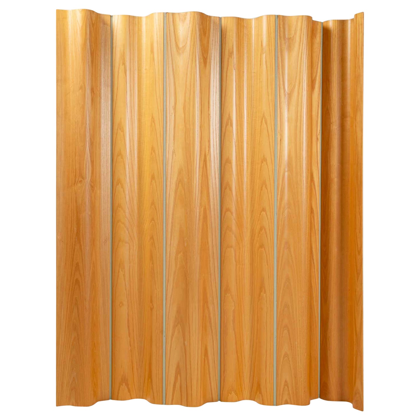 Eames for Herman Miller Privacy Screen FSW-6 in Golden Ash
