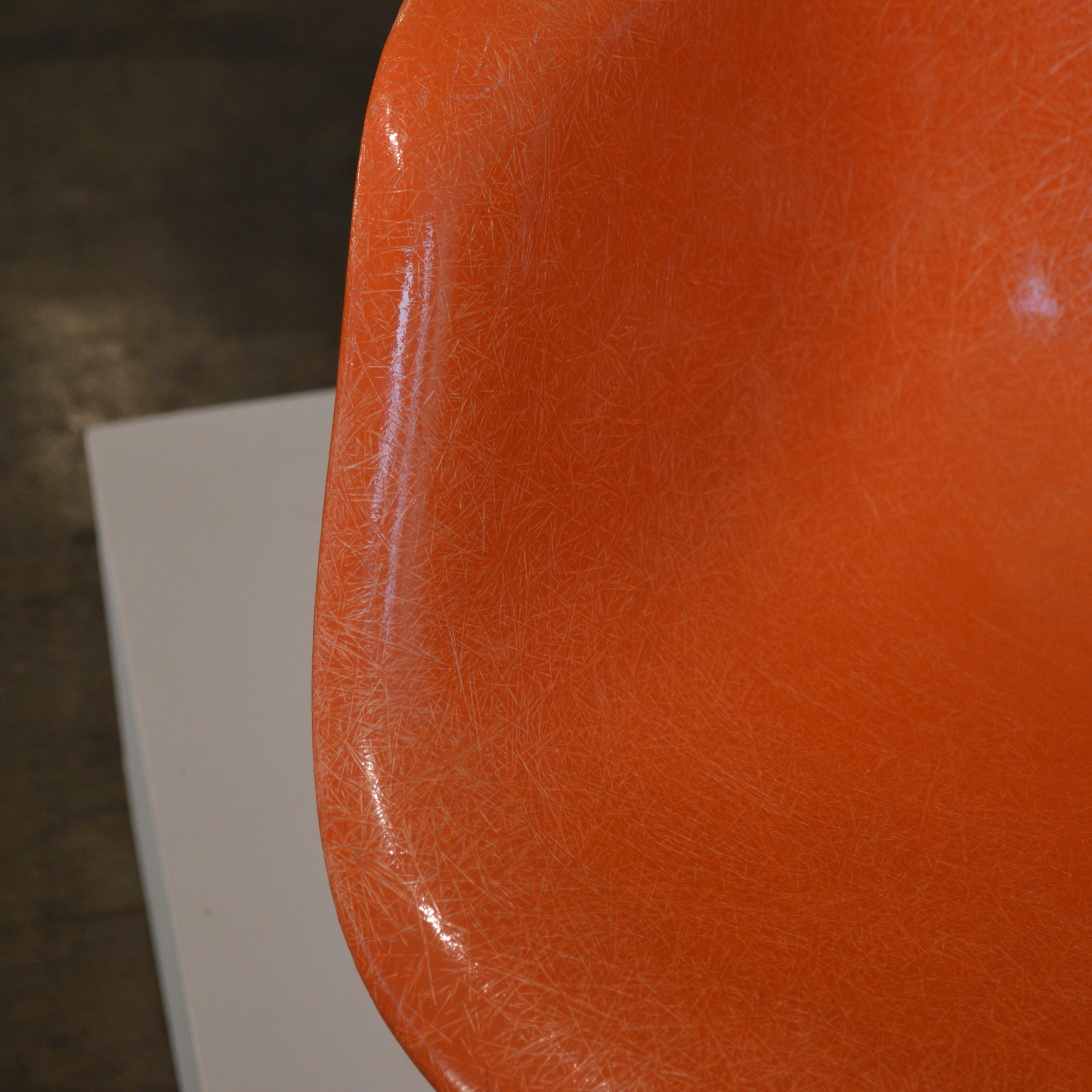 Eames for Herman Miller Red Orange RAR Rocker 4