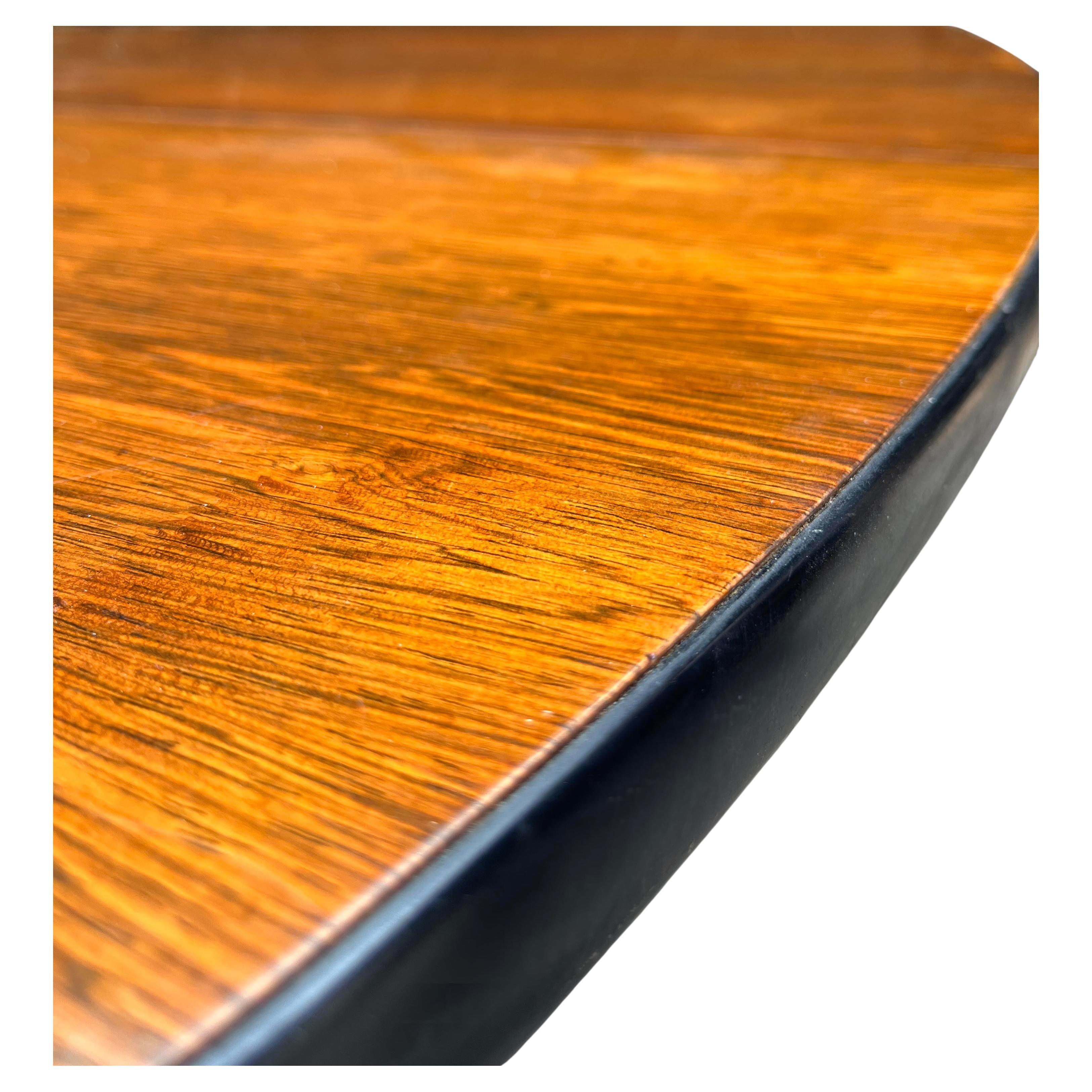 20th Century Eames for Herman Miller Round Seven Foot Conference Table in Rosewood For Sale