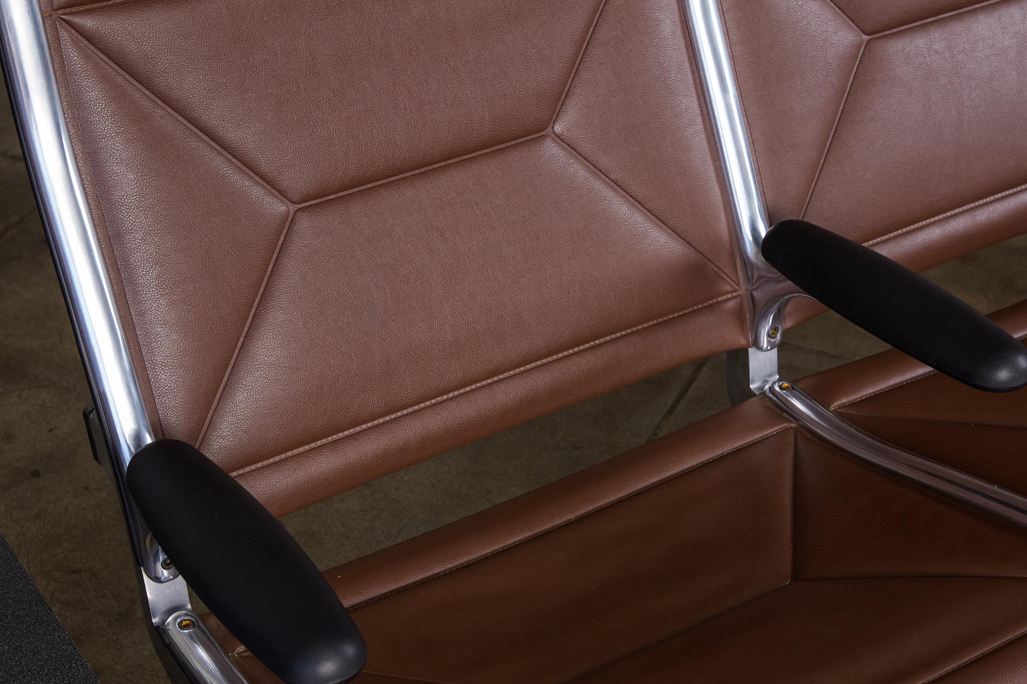 Upholstery Eames for Herman Miller Seating System in Brown
