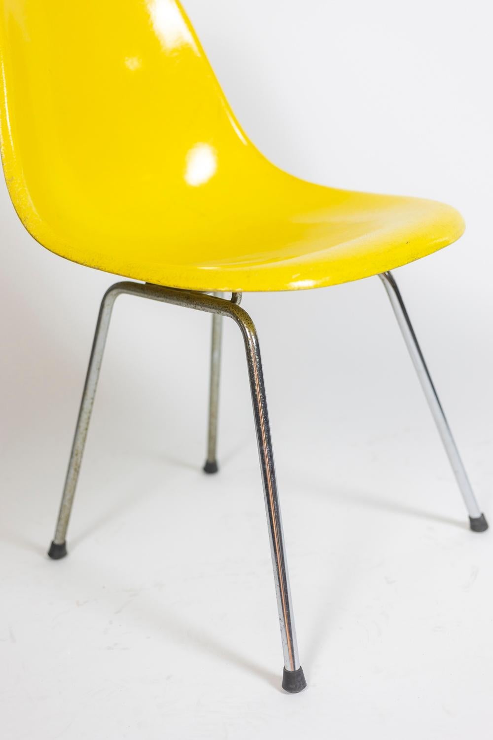 Eames für Herman Miller, Serie von sechs Stühlen, 1960er-Jahre im Angebot 3