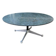 Tavolino da caffè 36" con piano in pietra di Eames per Herman Miller/ Prima produzione!