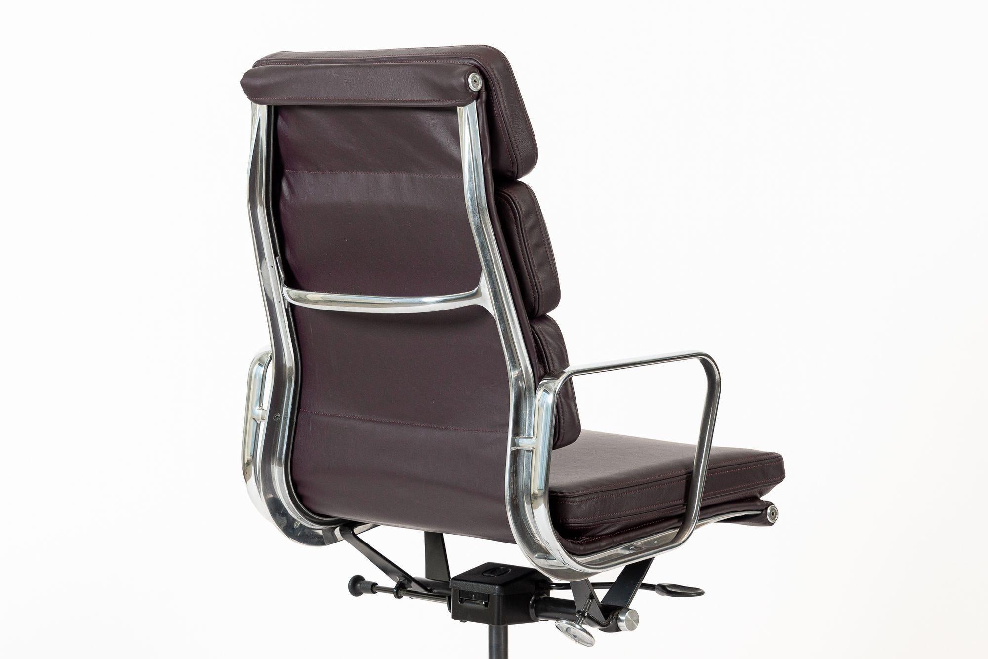 Eames for Herman Miller Tall Dark Purple Desk Chair 2 Available 7