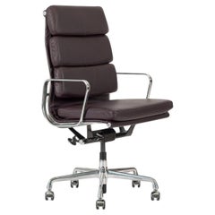 Eames for Herman Miller Tall Dark Purple Desk Chair 2 Available