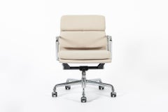 Eames for Herman Miller Tan Cream Office Chair in Schumacher VEGAN Suede