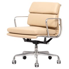 Eames for Herman Miller Tan Leather Desk Chair 2000s